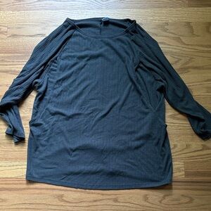 Black Long Sleeve Top